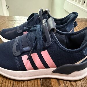 Adidas Kids' Sneakers in Navy and Pink